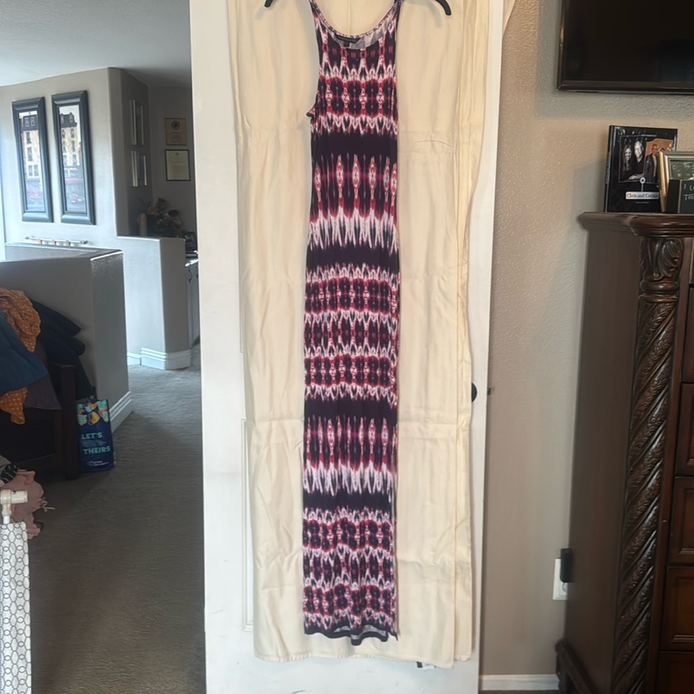 Long Maxi mult colored dress